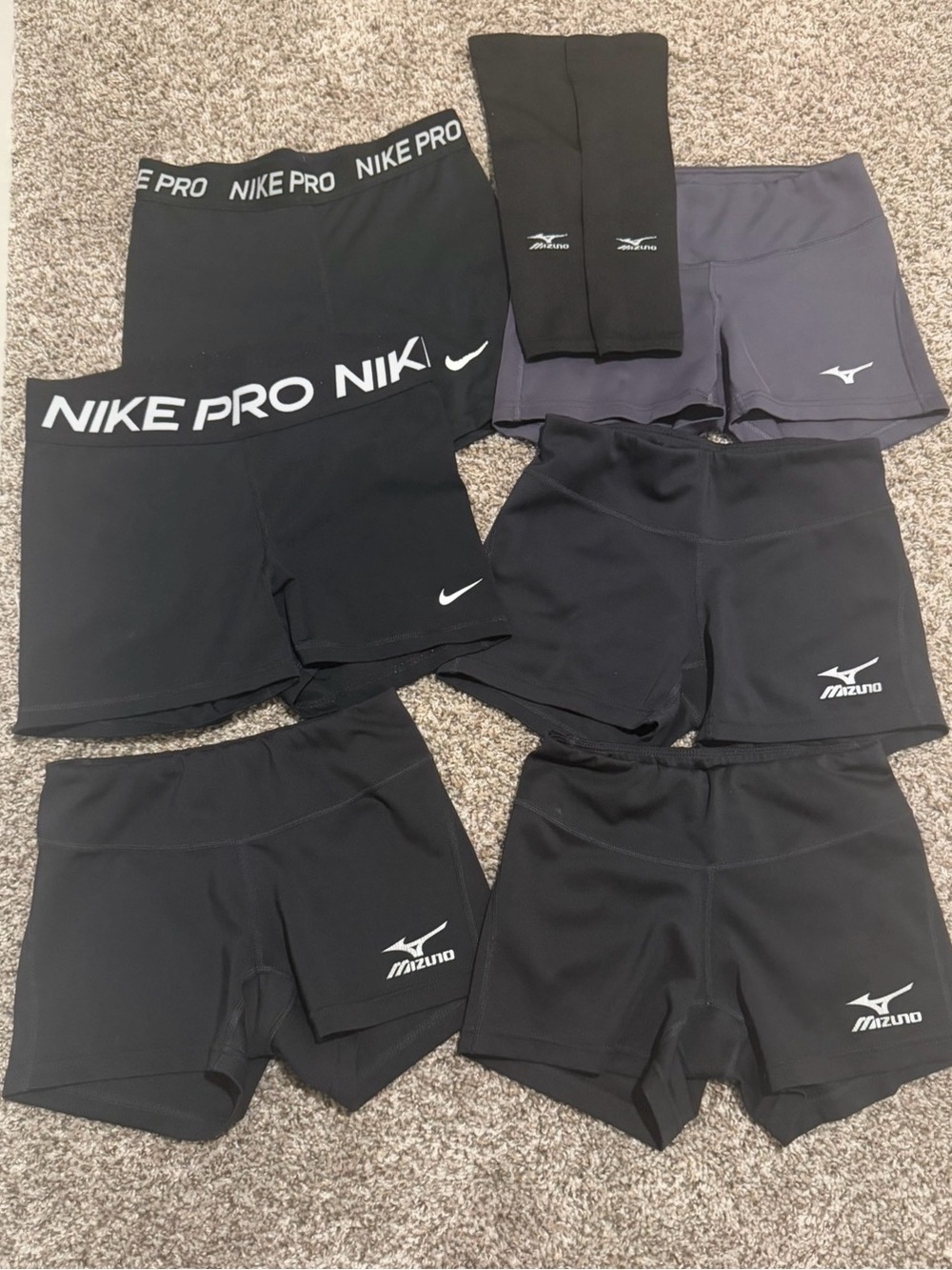Mizuno & Nike Spandex lot